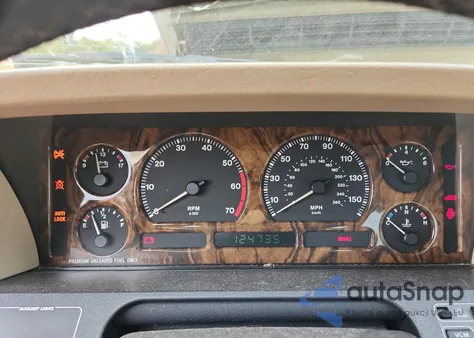 1993 Jaguar Xj6 Vanden Plas из США, поврежденный, VIN SAJKW1749PC671859